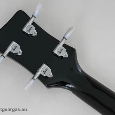 Italia Mondial Classic Bass, Italia blue, semi-hollow, Piezo Bridge , Resoglass top, made in Korea image 7