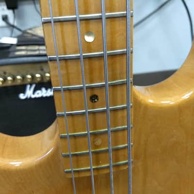 Carvin LB50 Stereo Left-Handed Bass natural image 10