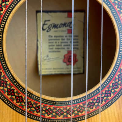 Vintage Egmond Classical Guitar Made in Holland (Netherlands) image 3