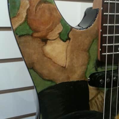 Schecter USA original Masterworks #5, NOS 1998 Toulouse-Lautrec Custom Graphic image 16