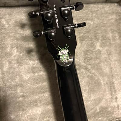 ESP LTD KH-3 Kirk Hammett Signature Spider Left-Handed 2021 - Black with Spider Graphic image 9