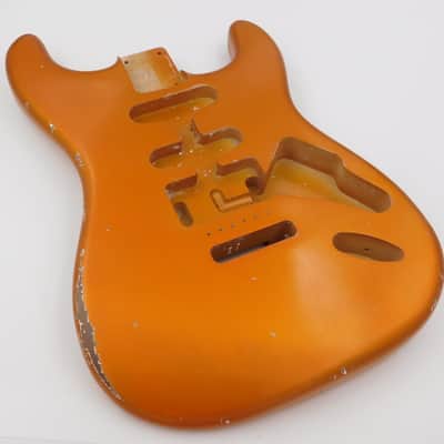 Nitro Lacquer Aged Reliced S-Style or T-Style Vintage Custom Guitar Body image 21