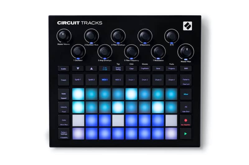 NOVATION CIRCUIT TRACKS : B-STOCK : [DETROIT MODULAR] image 1