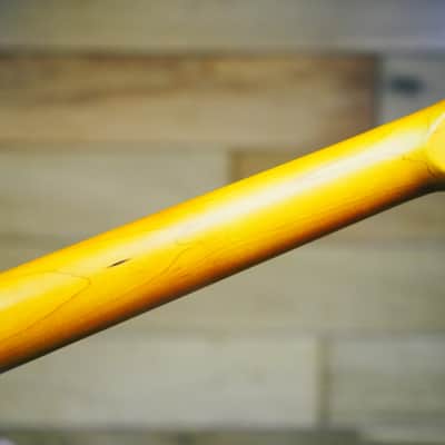 Telecaster Neck – Yellow Maple & Rosewood | 21 Frets | Nitro Satin Finish | Bone Nut image 4