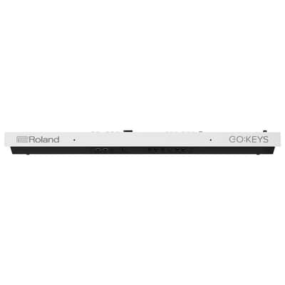 Roland GO:KEYS 5 61-Note Music Creation Keyboard with ZEN-Core Engine, Microphone Input, and 300 Ready-to-Play Presets (White) image 4