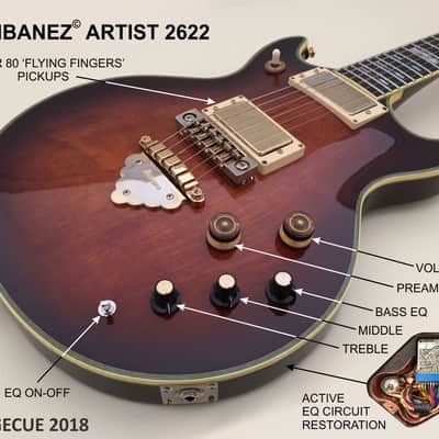 Ibanez Vintage 2622 Steve Miller Artist 1978 violin image 3