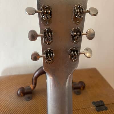 Gibson E-150 Model Lap Steel Electric Guitar - 1935, 1930s, Racing Stripe Tweed Case, EHG-150, EH-150, Charlie Christian Pickup image 9