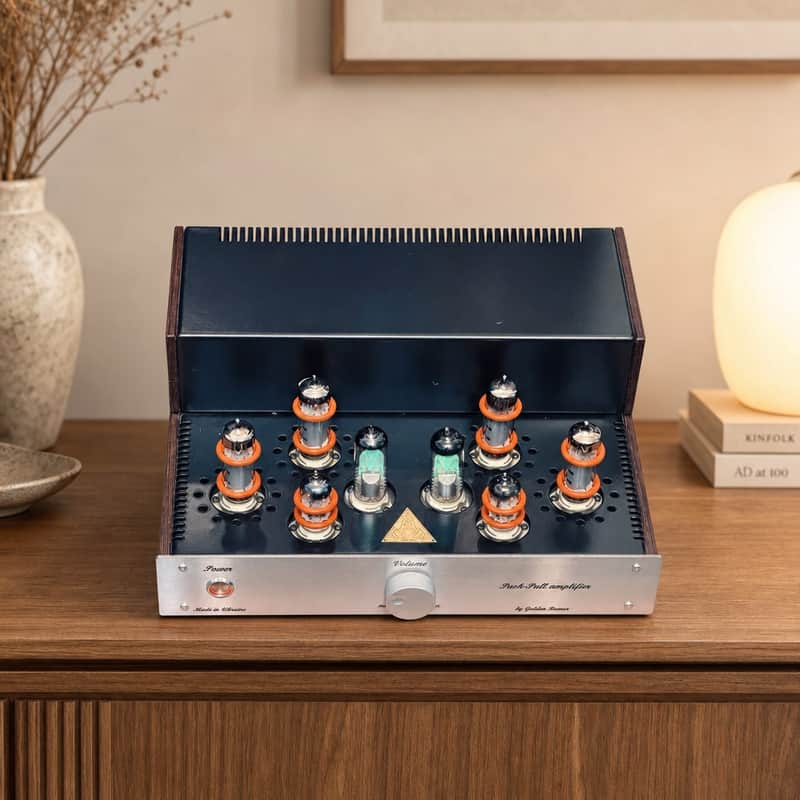 EL84 PP Rare Vintage Tube NEW Power Amplifier Warranty Bluetooth DAC Custom UA