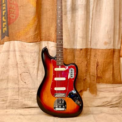Fender MIJ Bass VI 1993 - Sunburst image 2