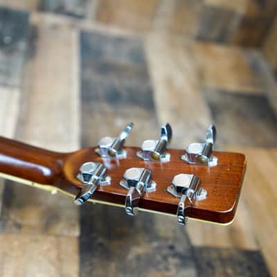 Morris W-40 Acoustic Guitar 1978 Natural Made in Japan MIJ w/ Case image 14