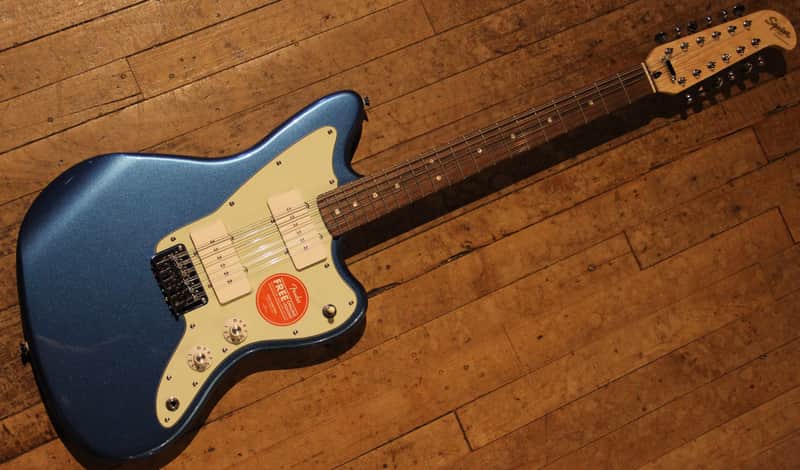 Squier Paranormal Jazzmaster XII Lake Placid Blue