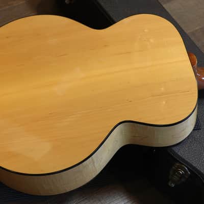 1999 Gibson J-100 Maple & Spruce Jumbo Acoustic Guitar Natural + OHSC image 12