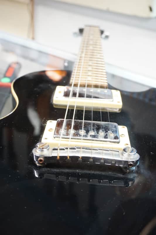 Gibson Epoch LP Style Electric Guitar Black image 1