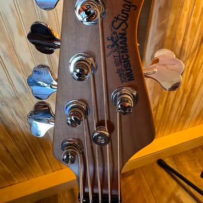 Ernie Ball Music Man StingRay5 Special HH 5-String Electric Bass Guitar 2025 - Hot Honey image 5