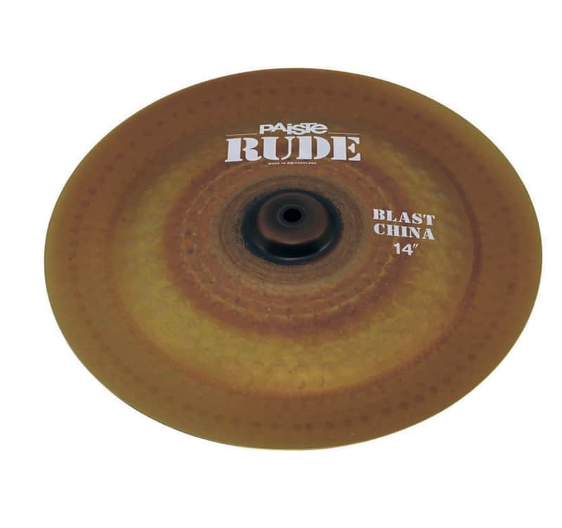 Paiste 14" Rude Blast China Cymbal PRUDBLCH14 image 1