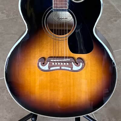 Epiphone EJ200SCE/VS 2019-2020 - Vintage Sunburst image 4