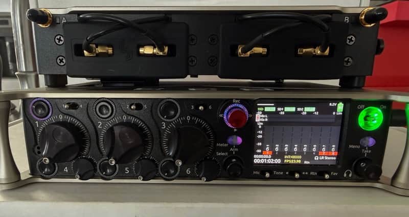 Sound Devices 833 w/SL-2 Adapter for Wireless RX (up to 8 Channels) image 1