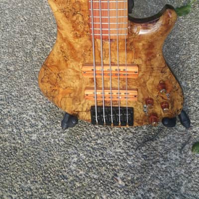 Roscoe SKB 3005 Custom 5 string bass guitar image 11