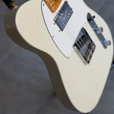 Fender Custom Shop Postmodern Telecaster Journey Guitar 2023 - Aged India Ivory image 2