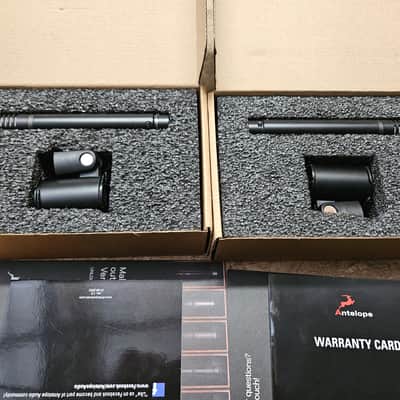 Antelope Audio Verge Small Diaphragm Modeling Condenser Microphone 2017 - Present - Black (PAIR) image 2