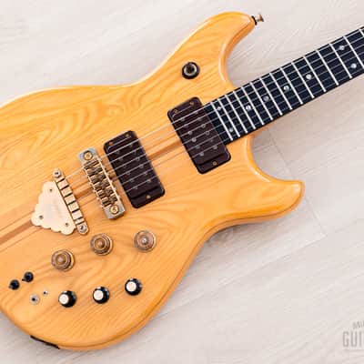 1979 Ibanez Musician MC500 Neck Through Vintage Guitar Natural w/ Active Electronics image 1