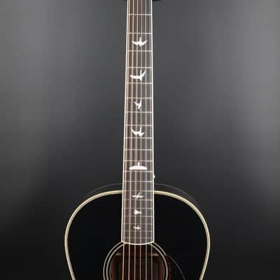 PRS SE P20E Tonare Parlor with Fishman Sonitone Pickup 2025 - Present - Black Top & Doghair back and sides image 3