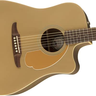 Fender Redondo Player Acoustic-Electric Guitar - Bronze Satin image 3