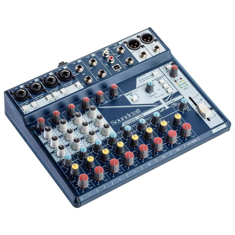 Soundcraft Notepad-12FX Small Format 12-Input Mixing Console image 2