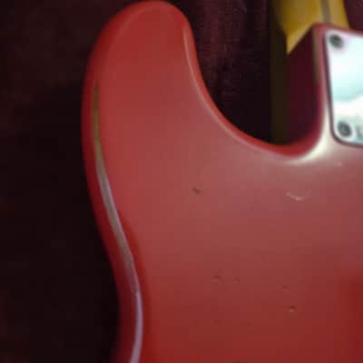 Fender Road Worn '50s Precision Bass 2009 - 2016 - Fiesta Red image 12