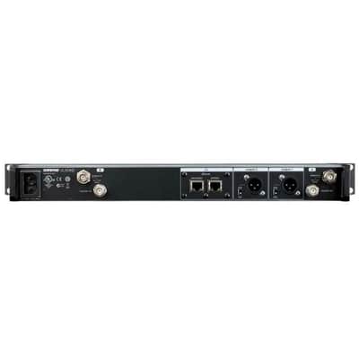 SHURE ULXD4D/SM58=-G57 Dual Channel / Dual Mic Rackmount Digital Dante Handheld  Wireless System image 4