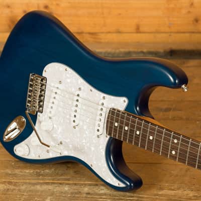 Fender Cory Wong Signature Stratocaster - Rosewood - Sapphire Blue Transparent image 5