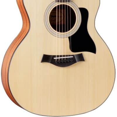Taylor 114ce Grand Auditorium Acoustic Electric Guitar - Natural image 1