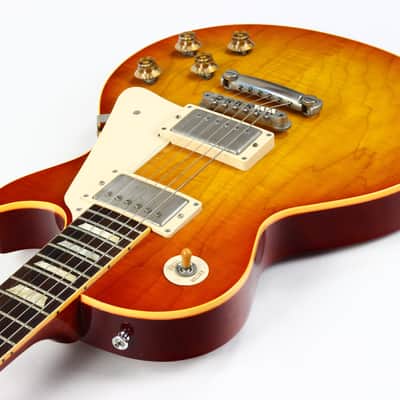 2003 Gibson BRAZILIAN ROSEWOOD 1958 Les Paul Standard Reissue R8 58 Custom Shop Reissue Sunburst image 16