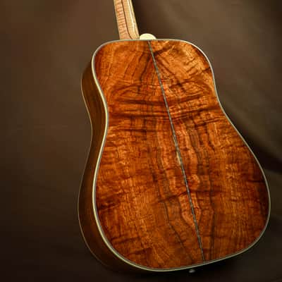 Gibson Dove Custom Shop Exotic Koa Masterpiece Acoustic Guitar Hummingbird image 9