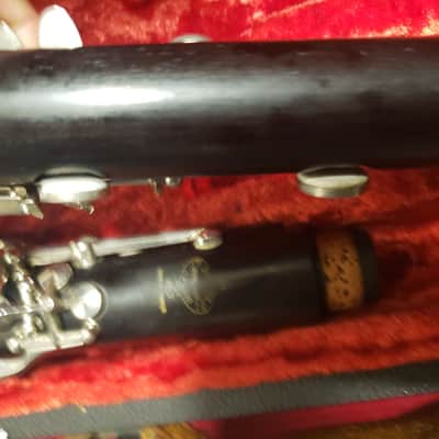 1974 Buffet Crampon R13 Bb Clarinet--White Leather Overhaul! image 12