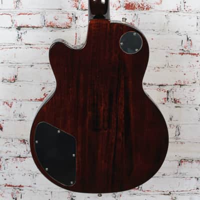 DeArmond - M77T Solid Body Electric Guitar - Trans Orange - w/Bag - x8576 - USED image 8