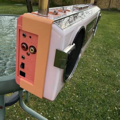 Sanyo MR-U4SR(P) Rare Vintage Portable Cassette Boombox Warranty Tested Serviced image 11