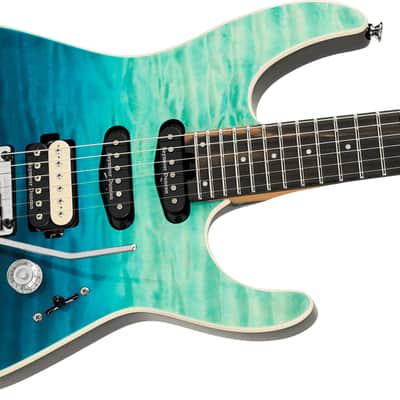 1989 Charvel Jackson Japan DK-065-SSH Dinky (Blue Crackle) | Reverb