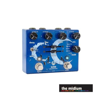 Walrus Audio Slöer stereo multi-texture reverb pedal - Lollipop Blue image 6
