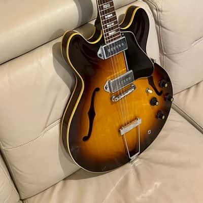 Gibson ES-330 1968 - Sunburst P90 / Case image 4