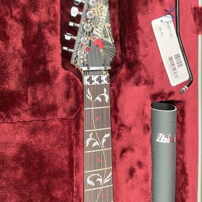 Ibanez JEM77-FP2 Steve Vai Signature 2010 - 2018 - Black Floral Pattern 2 image 7