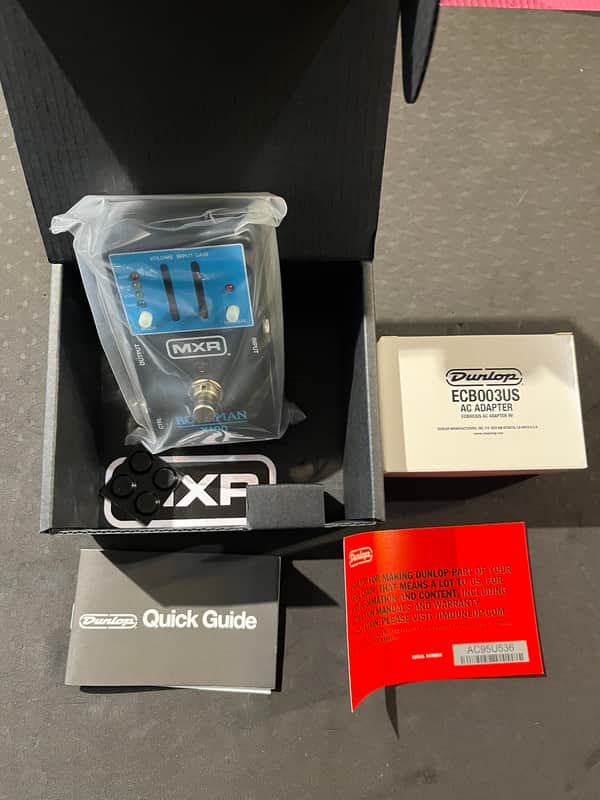 MXR ROCKMAN® X100™ ANALOG TONE PROCESSOR MX100 2025 - Present - Black / Blue image 1