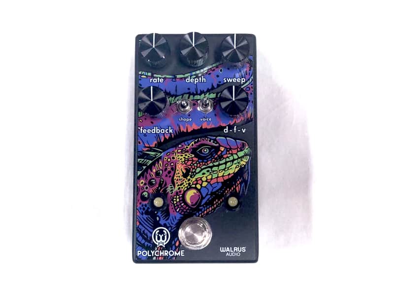 Used Walrus Audio Polychrome Analog Flanger Guitar Effects Pedal image 1