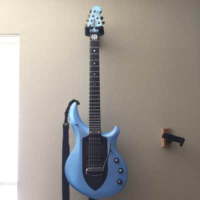 Ernie Ball Music Man Majesty 2014 Baby Blue and Tangerine Dream image 1