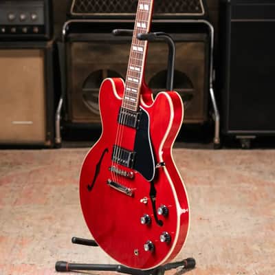 Gibson ES-345 Semi-Hollow Electric Guitar - Sixties Cherry with Hardshell Case image 11