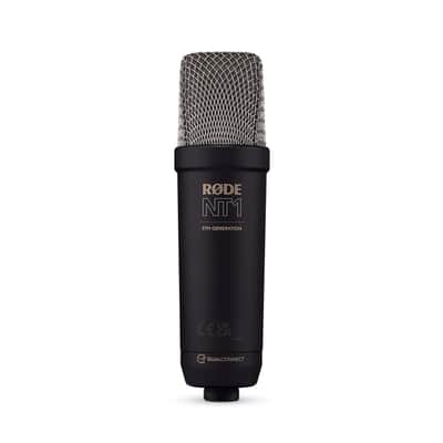 RODE NT1 5th Generation Large-Diaphragm Cardioid Condenser Microphone, Black image 2