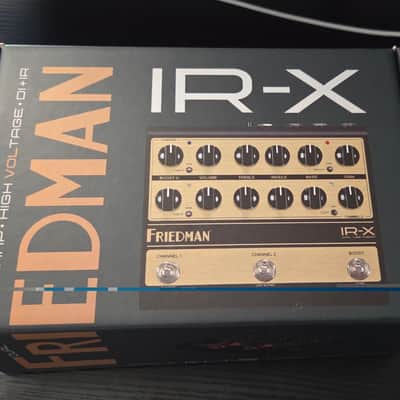 Friedman IR-X Dual Tube Preamp 2023 - Present - Gold / Black image 5