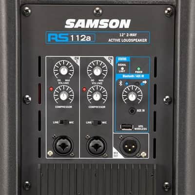 Samson RS112A 400 Watt 12" 2-Way Powered Speaker With Bluetooth image 5