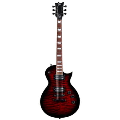 Eclipse EC-256QM Electric Guitar - See Thru Black Cherry Sunburst image 1
