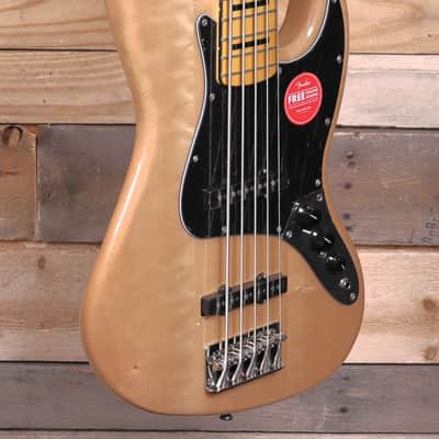 Squier Classic Vibe '70s Jazz Bass V 5-String Natural image 2